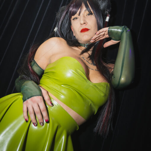 Alternative view of CROP TOP A CUORE